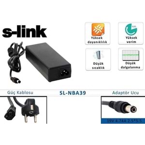 Slink Nba39 Asus Standart Laptop Adaptörü