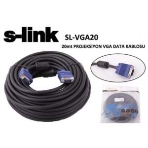 Slink Sl-Vga20 20m Vga Kablo