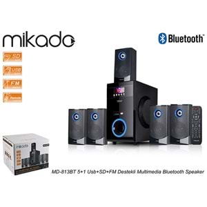 Mikado Md-813bt 5+1 Sd-Usb Fm Bluetooth Speaker