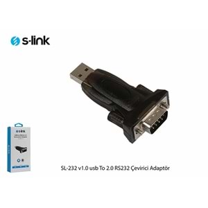 S-link SL-232 v1.0 usb To 2.0 RS232 Çevirici Adaptör