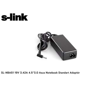S-link SL-NBA51 19V 3.42A 4.5*3.0 Asus Notebook Standart Adaptör