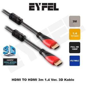Eyfel Hdtv33 3 Metre Hdmi kablo HDMI TO HDMI
