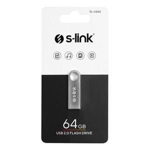 S-link SL-U264 64GB USB 2.0 Flash Driver Bellek