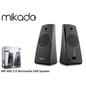 Mikado MD-X85 2.0 Multimedia USB Speaker