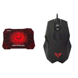 Everest SGM-X77 Usb Siyah Gaming Mouse Pad ve Oyuncu Mouse