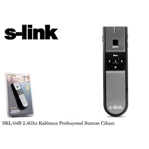 S-link SKL-04B 2.4Ghz Kablosuz Profesyonel Sunum Cihazı