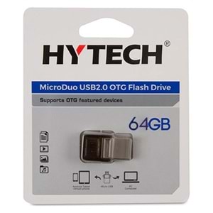HYTECH HY-XUFO64 64GB USB + OTG Flash Bellek