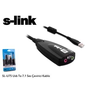 S-link SL-U75 Usb To 7.1 Ses Çevirici Kablo