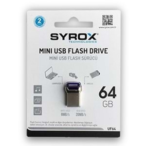 Syrox UF64 64Gb Mini Usb Flash Bellek