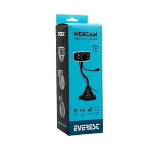 Everest SC-825 300K 480p Usb Mikrofonlu Ledli Pc Webcam
