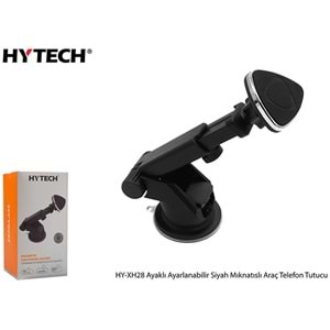 HYTECH HY-XH28 Ayaklı Ayarlanabilir Mıknatıslı Araç Telefon Tutucu