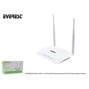 Everest EWR-958N 300 Mbps 1 WAN + 4 LAN Port+Repeater+Access Point