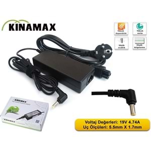 Kinamax Kx-Na5517 90w 19v 4.74a Acer Laptop Adaptör