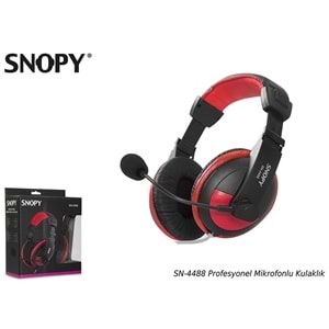 Snopy SN-4488 Profesyonel Oyuncu Mikrofonlu Kulaklık