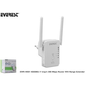 Everest EWR-N501 IEEE802.11 b/g/n 300 Mbps Router Wifi Range Extender
