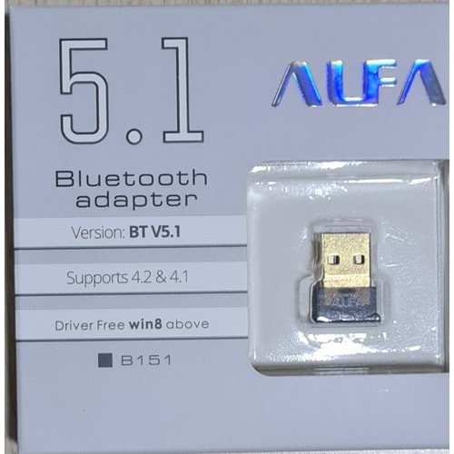 Alfanet B201 v5.1 Bluetooth Adaptör